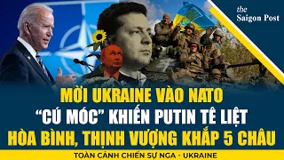 🔴 Chỉ khi Ukraine vào NATO, Putin mới bị đánh bại hoàn toàn - Hòa bình, thịnh vượng khắp 5 châu