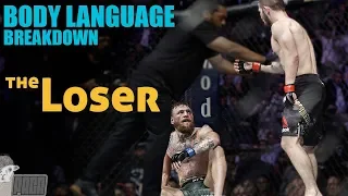 Conor McGregor Body Language Analysis: Tap Out Loss