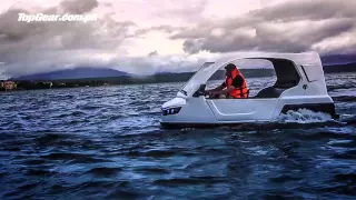 The Filipino-made Salamander amphibious tricycle