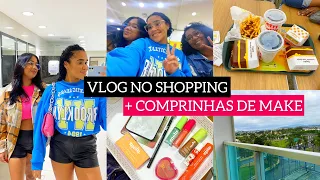 VLOG NO SHOPPING + COMPRINHAS DE MAKE