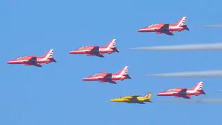 Red Arrows 2024 season launch, Gnat formation and training flights