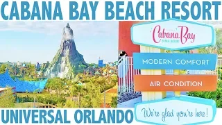 Universal Cabana Bay Beach Resort - Volcano View Room Tour!