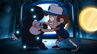 Dipper and Gideon final fight scene | Gravity Falls.