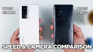 POCO F5 Pro vs POCO F4 GT SPEED TEST & CAMERA Comparison | Zeibiz