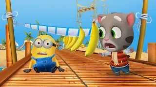 КТО КРУЧЕ? МИНЬОН MINION из мультика Гадкий Я 3 ИЛИ КОТ ТОМ из игры Говорящий Том бег за золотом #66