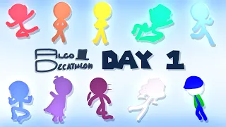 algodecathlon: day 1 | standing tall in an endless void