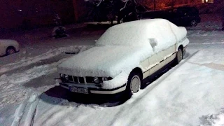 Old start cold start BMW E34