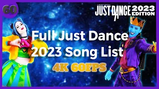 Just Dance 2023 - FULL SONGLIST | 4K 60FPS | Full Gameplay