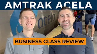 AMTRAK ACELA - Business Class Review [Boston-New York-Washington]
