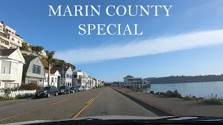 Marin County Special - A Drive from Golden Gate Bridge to Pierce Point Ranch.