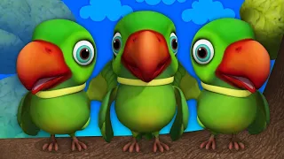 मैं तोता हरे रंग का | Popular Children Songs | Main Tota Hare Rang ka | Hindi Nursery Rhyme Songs |