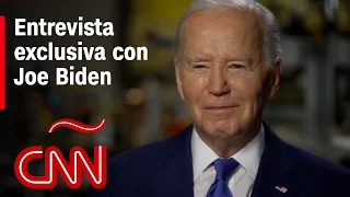 Biden se sienta para una entrevista exclusiva con CNN
