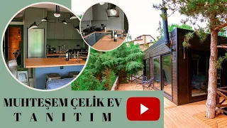 Movi Evlerinden Muhteşem Çelik Müstakil Ev- Konteyner Ev- Container House- Çelik Ev- Müstakil Ev