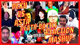 DEKU VS ASTA: DEATH BATTLE - REACTION MASHUP - MY HERO ACADEMIA VS BLACK CLOVER - [ACTION REACTION]