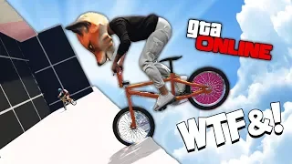 WTF&! ТАК НЕ ЧЕСТНО! У МЕНЯ ЛАГАЕТ! ПРОХОДИМ ПАРКУР НА БОЛЬШОЙ ВЫСОТЕ ► GTA 5 ONLINE (Угар)