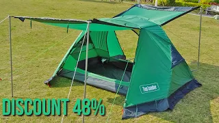 Outdoor Camping Tent 2 Person with Snow Skirt Tent Review