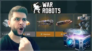 SPENDING 6000+ KEYS ON GOLD BLACK MARKET CHESTS! | War Robots