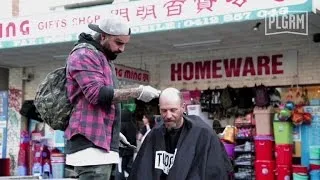 On His Day Off This Barber Cuts Hair for Homeless - See the Transformations!