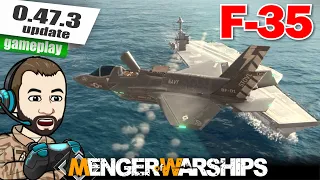 Introducing the new F-35 with two demo battles | MODERN WARSHIPS, Gameplay