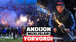 Andijon muxlislari yorvordi🔥