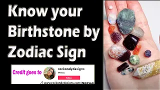 Zodiac Gemstone | Know your Birthstone by Zodiac Sign