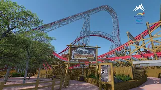 Stampida | PortAventura Park | RMC Coaster Ibox Track | Remastered Version | NoLimits2