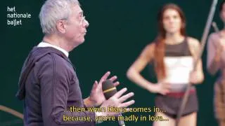 Michele & Igone discuss their characters in John Neumeier's 'Sylvia' (new Dutch premiere) - part 2