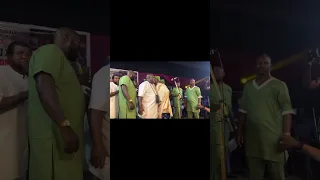 Moment King Dr. Saheed Osupa and Ks1 Alao Malaika were dragging money on stage