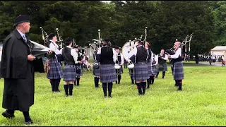 Tidewater Pipes & Drums’ Grade 5 Quick March Medley at the 2024 Fair Hill Scottish Games