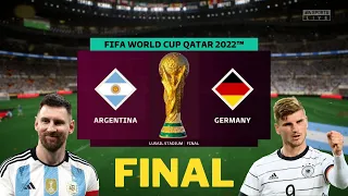 What Happens If Messi Starts Performing? (FIFA 23 World Cup Qatar 2022 Final)