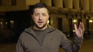 Zelenskyy urges global protests to mark one month since start of war