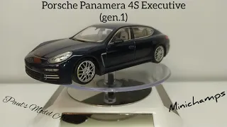 Обзор модели Porsche Panamera (970) 4S Executive 1/43 Minichamps