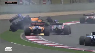 F1 McLaren Crashes 2019