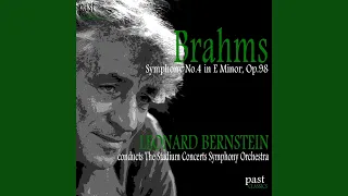 Leonard Bernstein analysis of Brahms Symphony No. 4