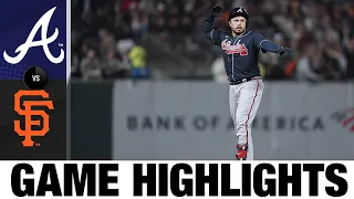 Braves vs. Giants Game Highlights (9/13/22) | MLB Highlights