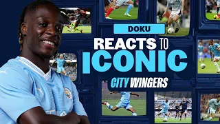 DOKU REACTS TO ICONIC MAN CITY WINGERS!