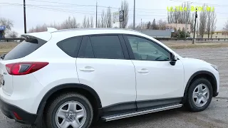 Установка интегрированных рейлингов на Mazda CX5 1gen.