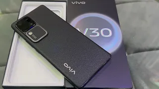 Vivo V30 5G Black Unboxing, FirstLook & Review 🔥 | Vivo V30 5G Price ,Spec & Many More