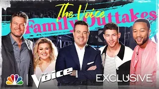 Kelly, Nick, John and Blake Love and Fight Like Family - The Voice Road to Live Shows Outtakes 2020