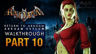 Batman: Return to Arkham Asylum Walkthrough - Part 10 - Loose Ends [4K 60fps]