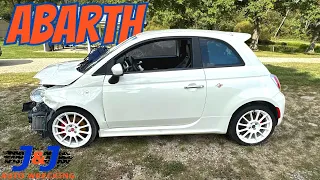 2015 Fiat 500 Abarth Part Out: J & J Auto Wrecking Test Video Stock # PFFA232