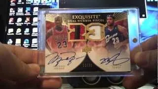 Upper Deck Exquisite Michael Jordan GU Auto Collection