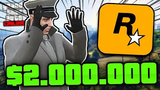 RỌCḲSTAR DANDO 2 MILHÕES NO JOGO E ANUNCIANDO MUITAS NOVIDADES!!! (GTA Online)