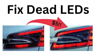 How to Fix Tesla LED Tail Lights