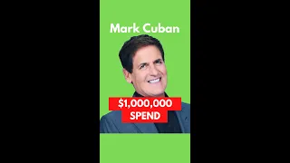 HOW MARK CUBAN SPEND HIS FIRST $1,000,000 | #shorts