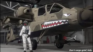 FH-1 Hunter Teaches Why You Don't Grief Cargo (GTA Online)