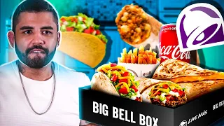 COMPREI O BIG BELL BOX BURRITO SUPREME!