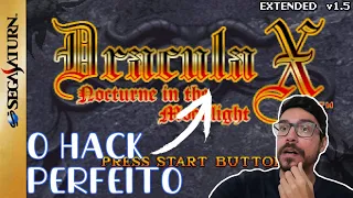 A MELHOR VERSÃO de Castlevania Symphony - Saturn Hack 1.5