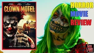 CLOWN MOTEL ( 2019 Elinor Price ) Killer Clowns Horror Movie Review