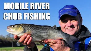 Mobile River Chub Fishing - Warwickshire Avon